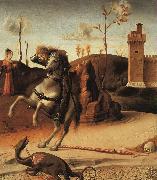 Giovanni Bellini Pesaro Altarpiece oil on canvas